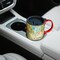 Coffee Ceramic Mug Porcelain Latte Tea Cup With Lid 17oz. Enjoy Life